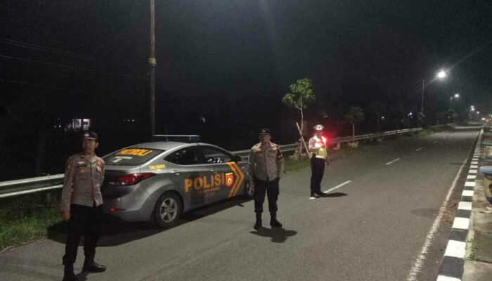 Patroli KRYD di Bypass BIL 2: Polisi Kediri Jaga Malam dari Begal hingga Balap Liar