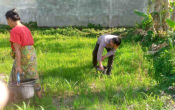 Polri di Lombok Barat Gencarkan Pemanfaatan Lahan Tidur untuk Ketahanan Pangan