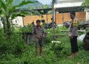 Sinergi Bhabinkamtibmas dan Masyarakat Krandangan untuk Kemandirian Pangan