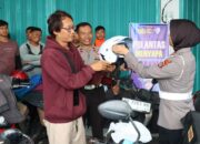 Program Polantas Menyapa: Keselamatan Kurir Shopee di Gerung Jadi Prioritas Polres Lobar