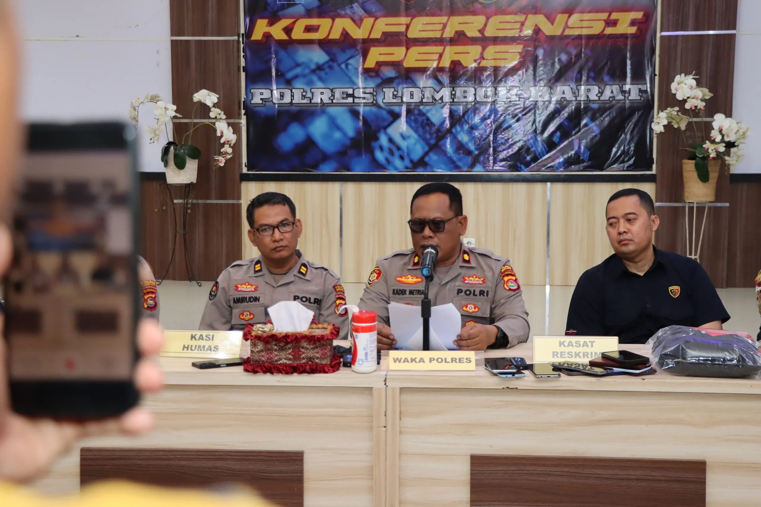 Polres Lombok Barat Ungkap Motif, Tetapkan Istri dan Empat Tersangka Lain dalam Kasus Pembunuhan EFR di Lembar