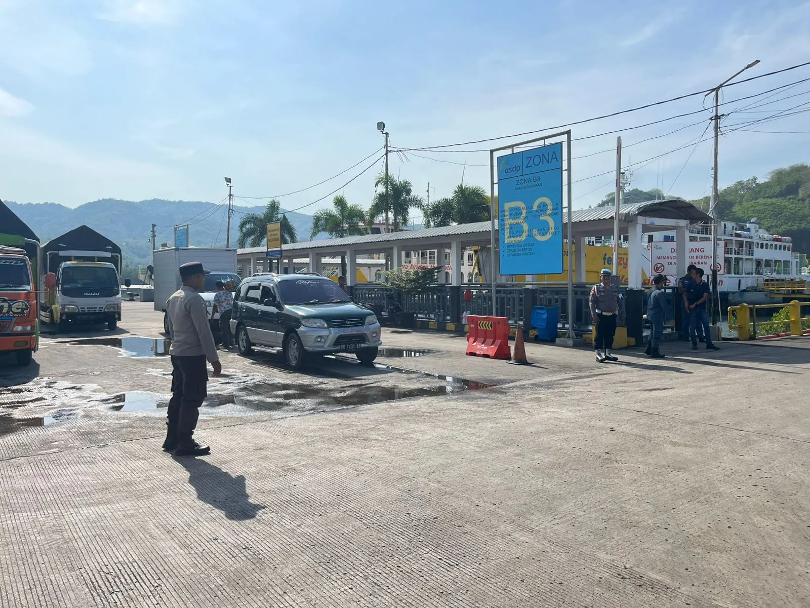 Polisi Pastikan Keamanan Kapal Penyeberangan Lembar–Padangbai