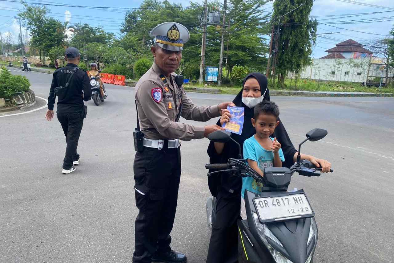 Ciptakan Kamseltibcarlantas, Operasi Zebra di Lombok Barat