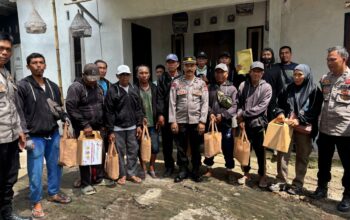Polres Lombok Barat Peduli Pekerja Keras Lewat Program Nutrisi Mantap