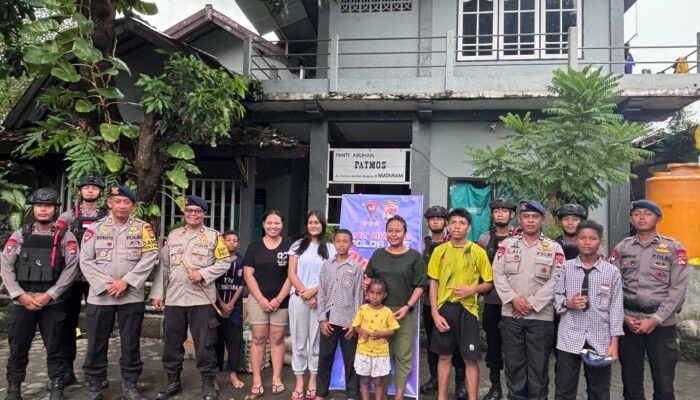 Sambut HUT ke-80, Brimob Polda NTB Gelar Bakti Sosial di Panti Asuhan dan Ponpes Kota Mataram