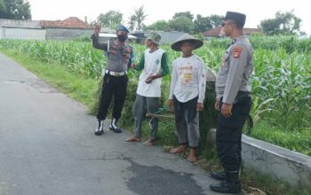 Polsek Lembar Gelar Patroli KRYD, Warga Dusun Broro Merasa Aman