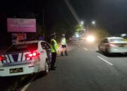 Hadapi Cuaca Ekstrem, Polres Lombok Barat Perketat Patroli Malam di Bypas