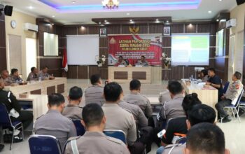 Ciptakan Kamseltibcar Lantas, Polres Lobar Rampungkan Lat Pra Ops Zebra