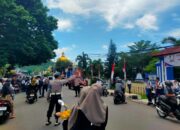 Cegah Laka Lantas, Polsek Gerung Fokus Pengamanan di Titik Rawan