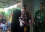 Bhabinkamtibmas Sekotong Timur Pastikan Bantuan Pangan CBP Tepat Sasaran