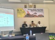 Meningkatkan Kesiapsiagaan Terhadap Bencana Kasubag Kerma Polres Bima Menghadiri Sosialisasi Mitigasi Bencana Geologi