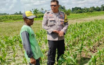 Polsek Labuapi Dukung Program Ketahanan Pangan