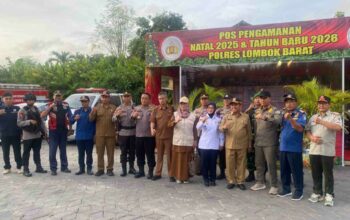 Bupati H. Lalu Ahmad Zaini Cek Kesiapan Pospam Batulayar