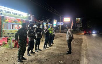 Menjamin Stabilitas Kamtibmas Jelang Perayaan Nataru, Personel Operasi Lilin Rinjani Pos Yan Polres Bima Laksanakan Patroli dan Pengaturan Arus Lalulintas