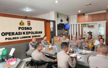 Tim Supervisi Mabes Polri Tinjau Pelaksanaan Ops Lilin Rinjani 2025 di NTB